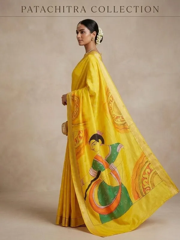 Sindhuja_Fashion_House_Hand_Painted_Handloom_Tissue_Saree_(Yellow)