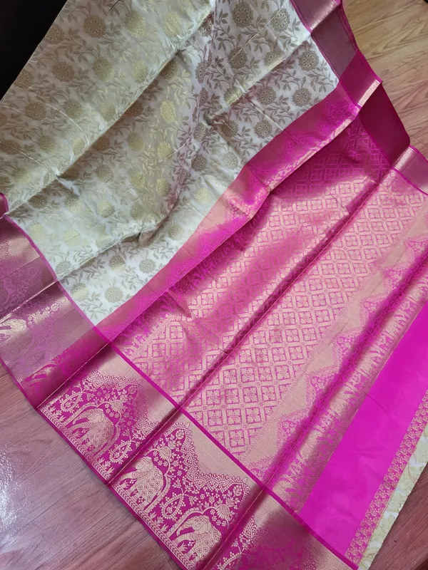 Sindhuja_Fashion_House_Woven_Banarasi_Silk_Blend_Saree_(Cream)