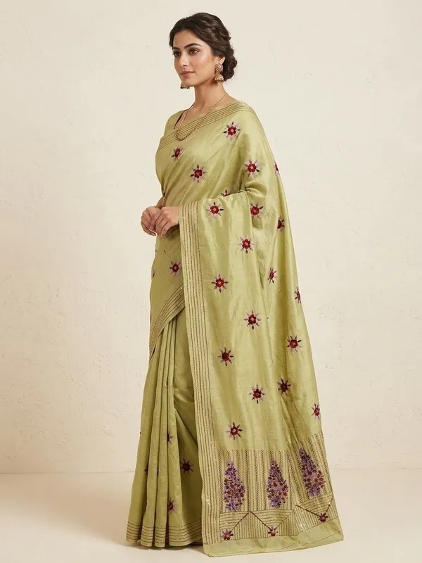 Sindhuja_Fashion_House_Embroidered,_Floral_Print_Handloom_Tussar_Silk_Saree_(Light_Green)