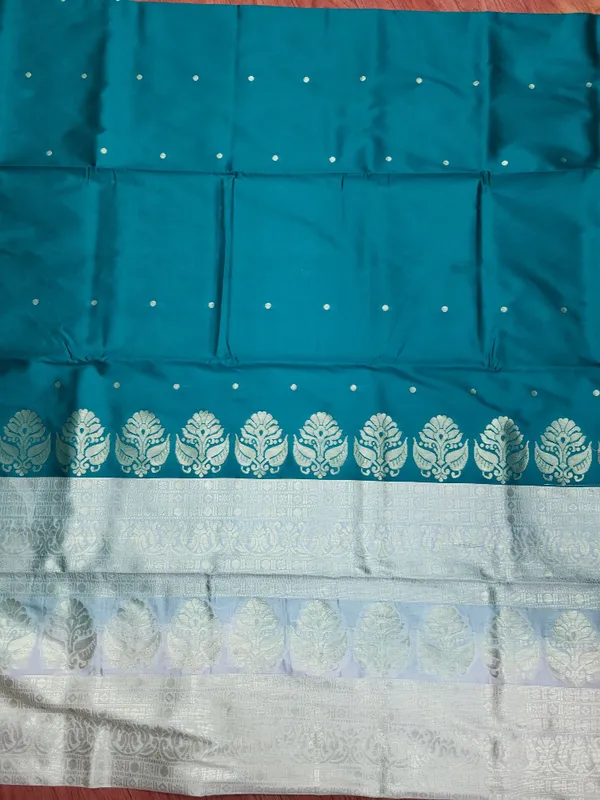 Sindhuja_Fashion_House_Woven,_Temple_Border_Banarasi_Pure_Silk_Saree_(Light_Blue)