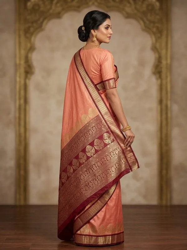 Sindhuja_Fashion_House_Woven_Banarasi_Pure_Silk_Saree_(Orange)