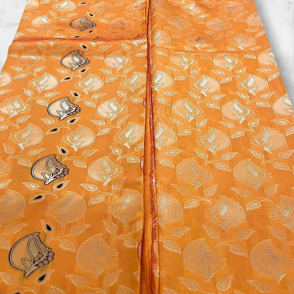 Sindhuja_Fashion_House_Self_Design,_Woven_Banarasi_Silk_Blend_Saree_(Yellow)