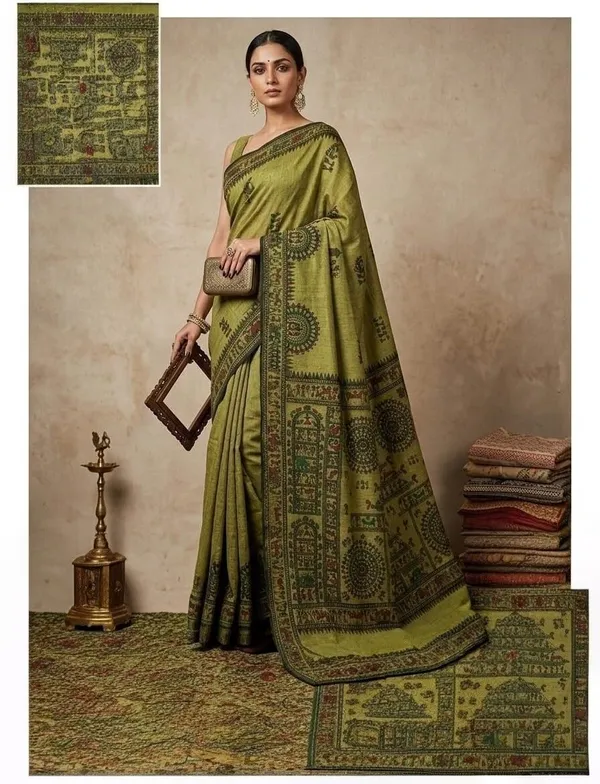 Sindhuja_Fashion_House_Printed_Handloom_Khadi_Saree_(Multicolor)