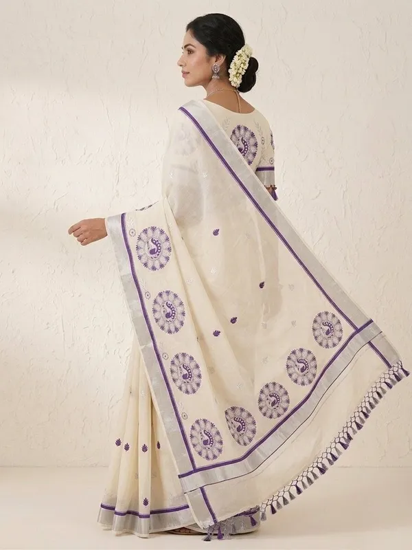 Sindhuja_Fashion_House_Printed_Kasavu_Pure_Cotton_Saree_(Beige)