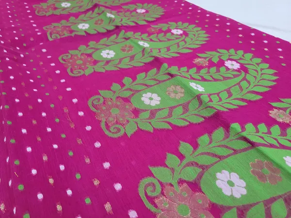 Sindhuja_Fashion_House_Woven,_Printed_Tant_Pure_Cotton_Saree_(Multicolor)