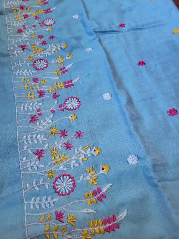 Sindhuja_Fashion_House_Embroidered_Daily_Wear_Khadi,_Pure_Cotton_Saree_(Light_Blue)