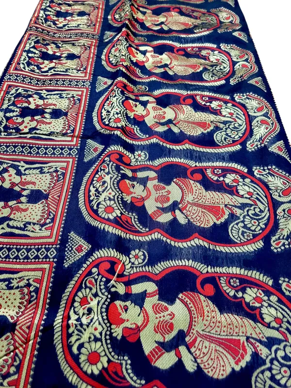 Sindhuja_Fashion_House_Woven_Banarasi_Silk_Blend_Saree_(Dark_Blue)