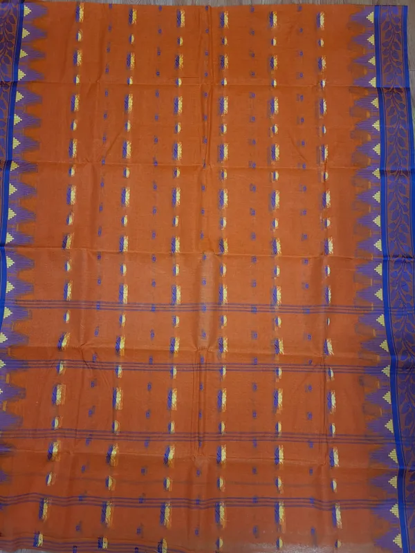 Sindhuja_Fashion_House_Woven_Tant_Pure_Cotton_Saree_(Orange)