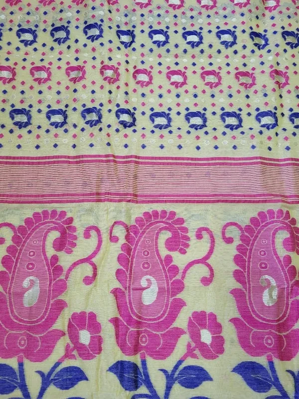 Sindhuja_Fashion_House_Printed_Tant_Cotton_Silk_Saree_(Multicolor)