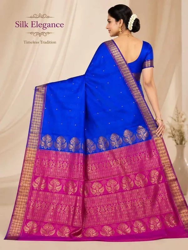 Sindhuja_Fashion_House_Woven_Banarasi_Pure_Silk,_Silk_Blend_Saree_(Blue,_Pink)