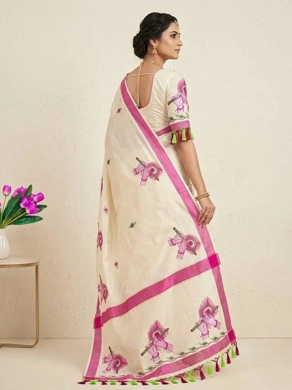 Sindhuja_Fashion_House_Printed_Kasavu_Pure_Cotton_Saree_(White,_Pink)