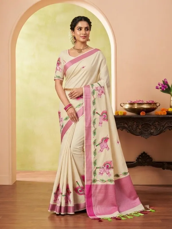 Sindhuja_Fashion_House_Printed_Kasavu_Pure_Cotton_Saree_(White,_Pink)
