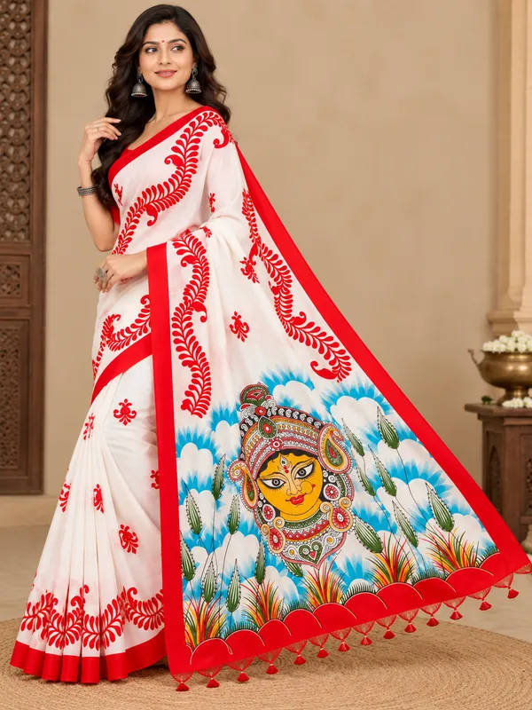 SINDHUJA_FASHION_HOUSE_60_COUNT_MOLMOL_COTTON_DURGA_PRINT_SAREE