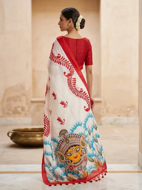 SINDHUJA_FASHION_HOUSE_60_COUNT_MOLMOL_COTTON_DURGA_PRINT_SAREE