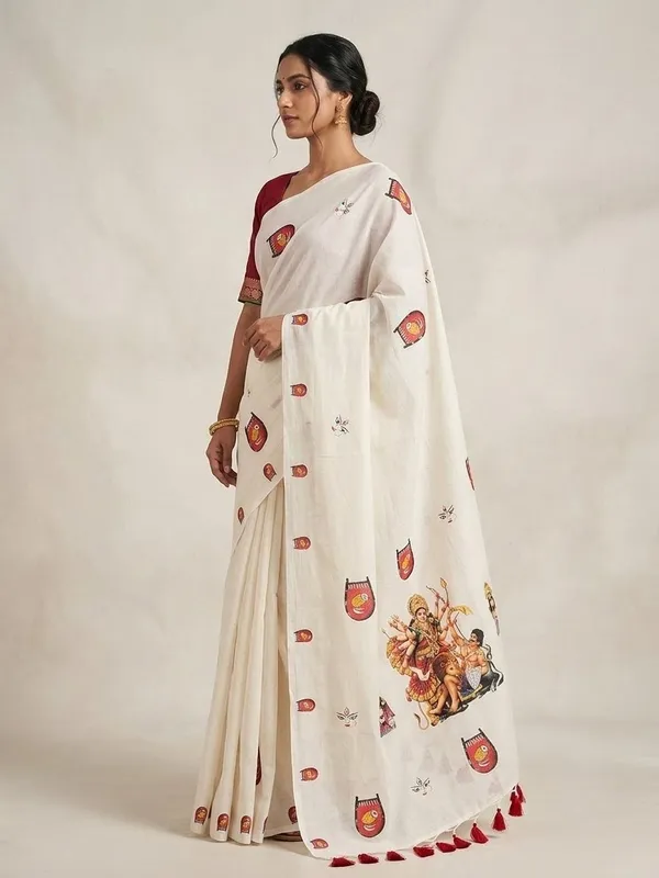 SINDHUJA_FASHION_HOUSE_60_COUNT_MOLMOL_COTTON_DURGA_PRINT_SAREE