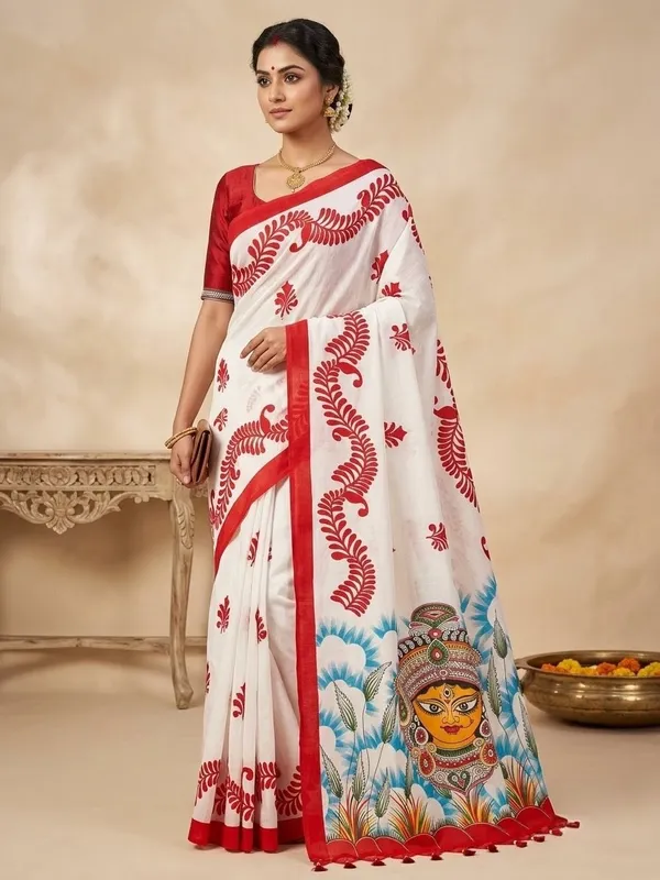 SINDHUJA_FASHION_HOUSE_60_COUNT_MOLMOL_COTTON_DURGA_PRINT_SAREE