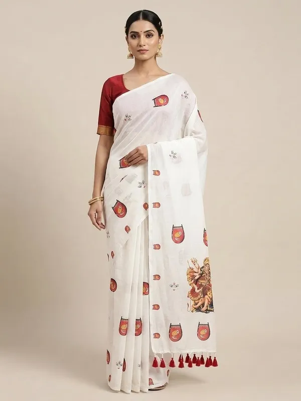 SINDHUJA_FASHION_HOUSE_60_COUNT_MOLMOL_COTTON_DURGA_PRINT_SAREE