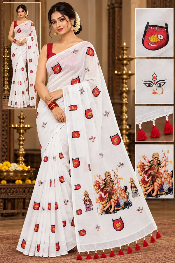 SINDHUJA_FASHION_HOUSE_60_COUNT_MOLMOL_COTTON_DURGA_PRINT_SAREE
