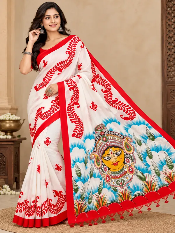 SINDHUJA_FASHION_HOUSE_60_COUNT_MOLMOL_COTTON_DURGA_PRINT_SAREE