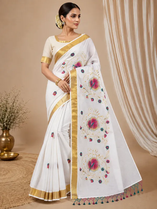 SINDHUJA_FASHION_HOUSE_SOUTH_COTTON_EMBROIDERY_WORK_SAREE