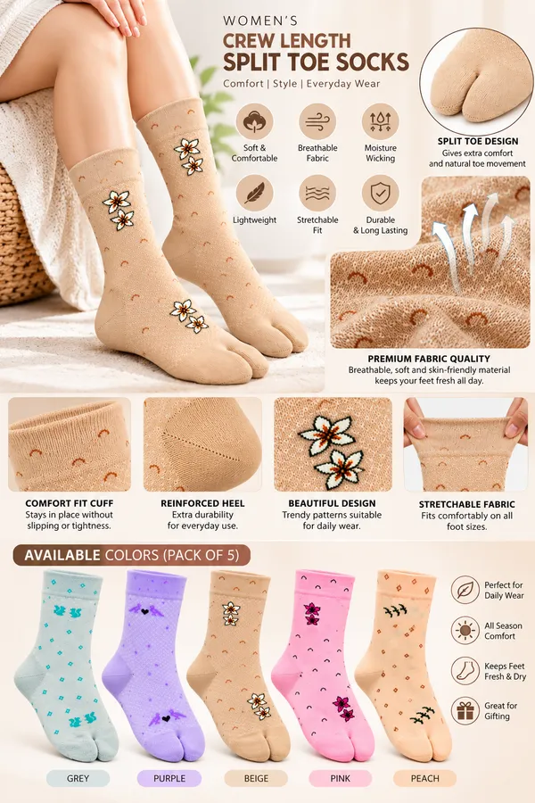 Multicolor_Printed_Tabi_Socks_For_Women