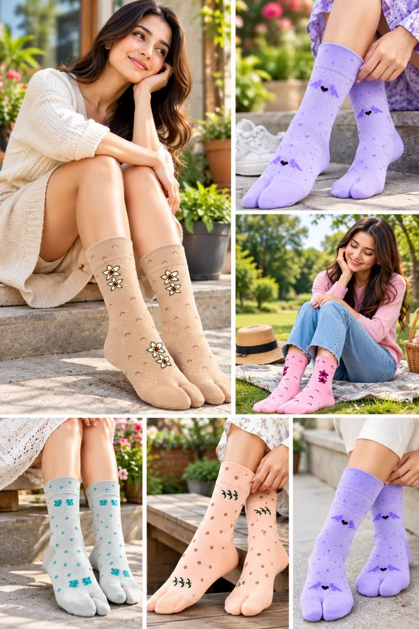 Multicolor_Printed_Tabi_Socks_For_Women
