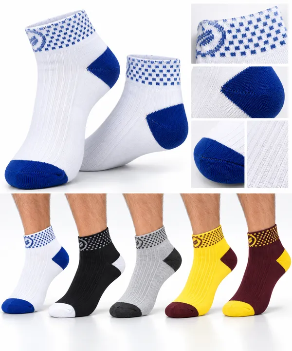 Orrivo_Multicolour_Gym_Sports_Casual_Ankle_Socks_For_Men_(Pack_of_5_)
