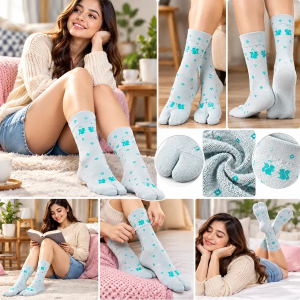 Multicolor_Printed_Tabi_Socks_For_Women
