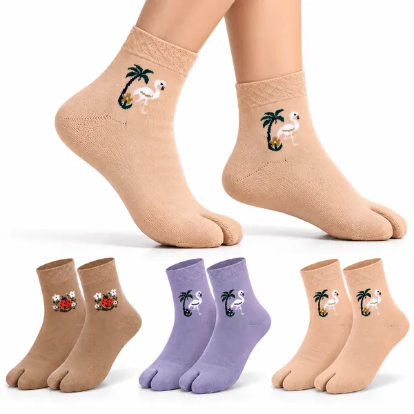 Multicolor_Embroidered_Ankle_Socks_For_Women