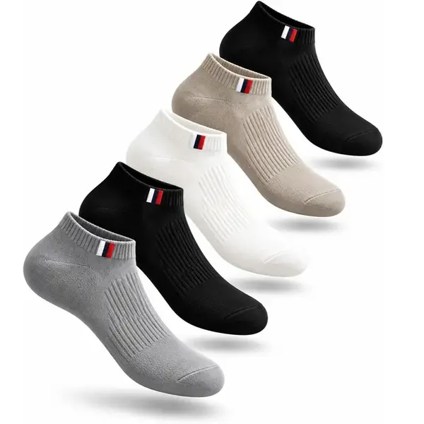 Orrivo_Men_&_Women_Solid_Ankle_Length_(Pack_Of_5)