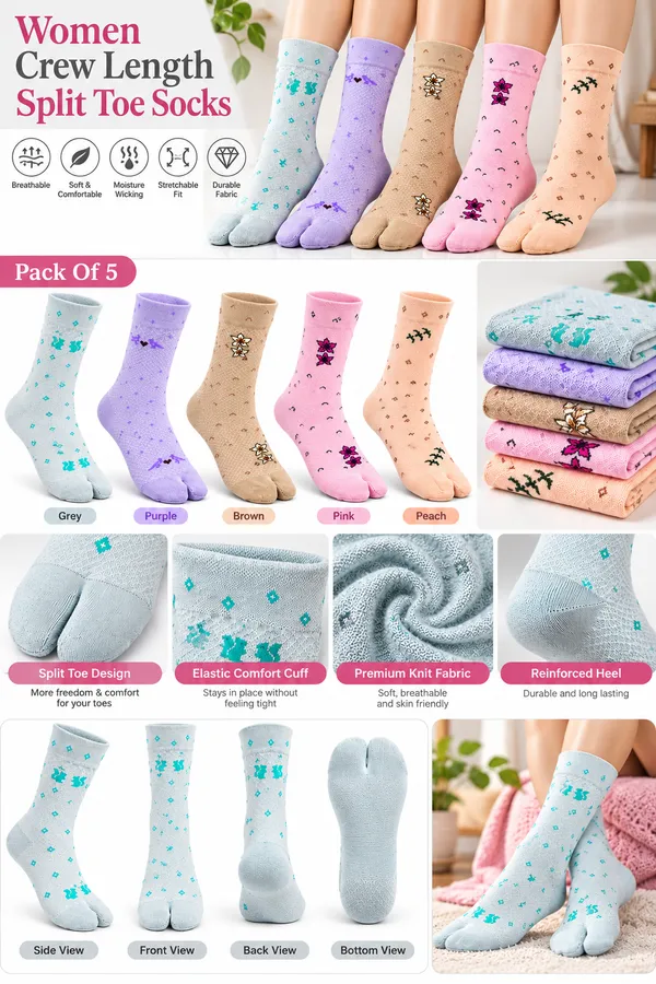 Multicolor_Printed_Tabi_Socks_For_Women