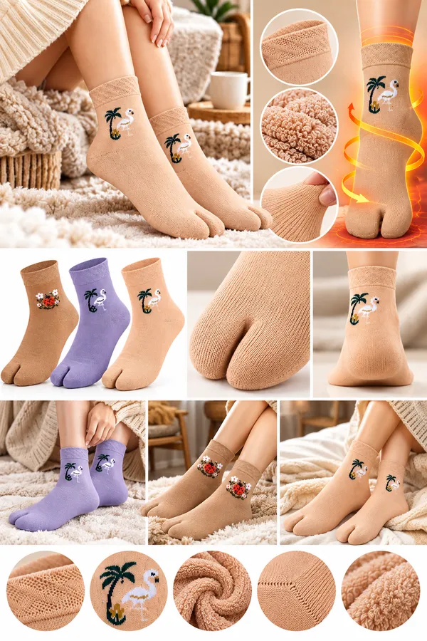 Multicolor_Embroidered_Ankle_Socks_For_Women