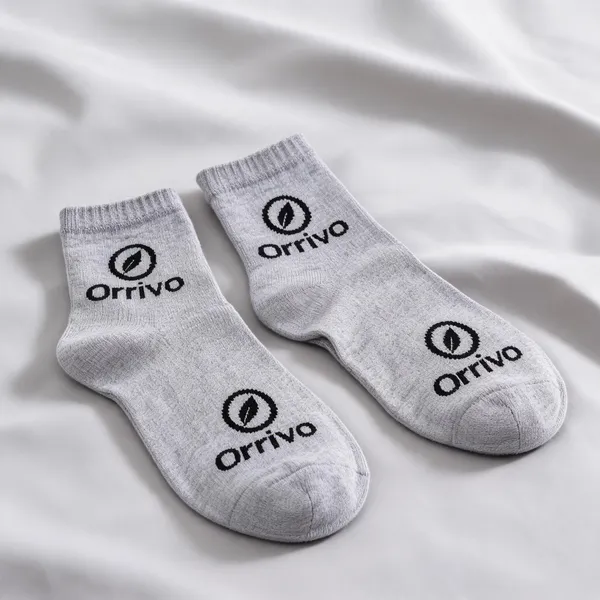 Grey_Knit_Crew_Socks_For_Men