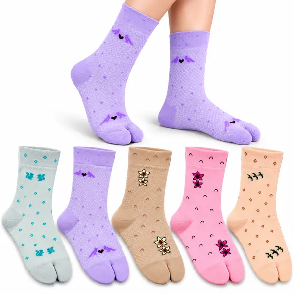 Multicolor_Printed_Tabi_Socks_For_Women
