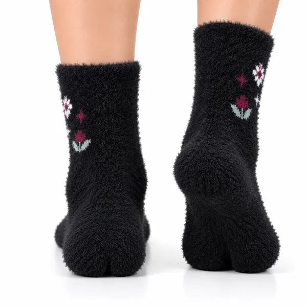 Women_Multicolour_Winter_Fur_Ankle_Socks_Super_soft_Combo_of_5