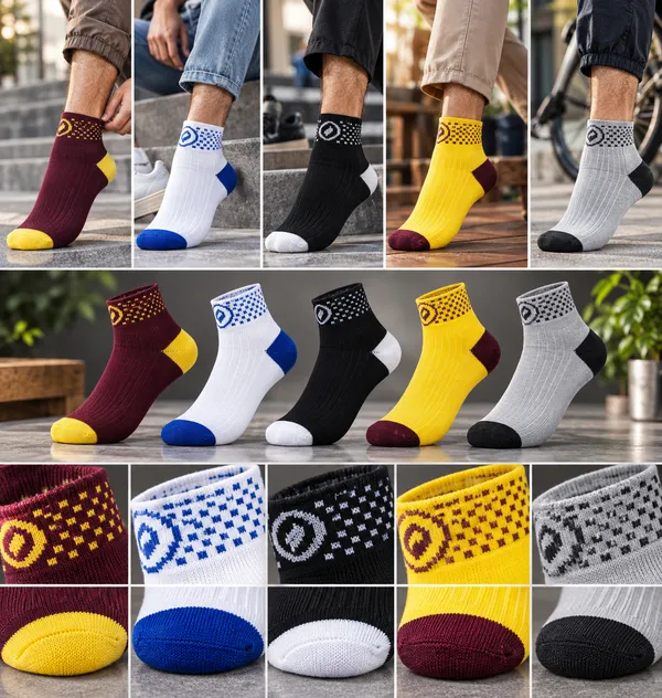 Orrivo_Multicolour_Gym_Sports_Casual_Ankle_Socks_For_Men_(Pack_of_5_)