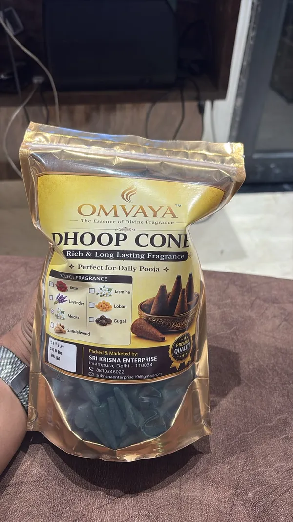 Omvaya_Mogra_Dhoop_Cones_500_g