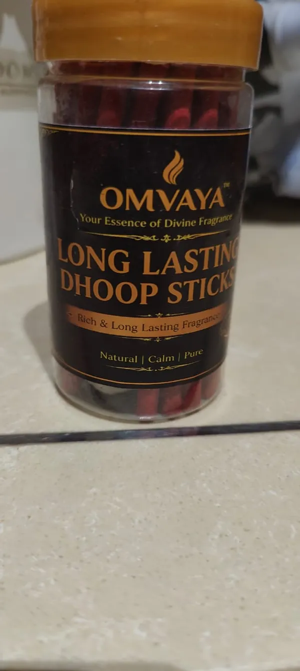 Omvaya_Long_Lasting_Rose_Dhoop_Sticks