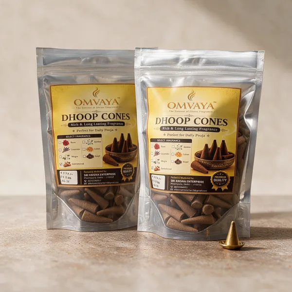 Sandalwood_Fragrance_Dhoop_Cones_250_Gm_Pack_Of_2