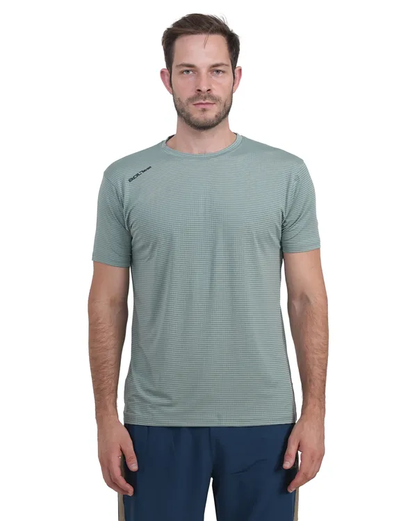 STRIPE_FLEX_R/N_T-SHIRT