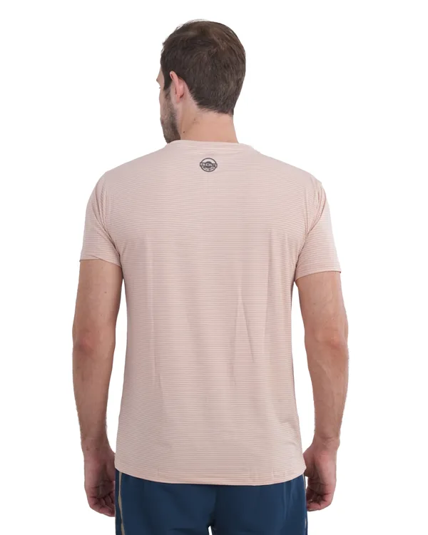 STRIPE_FLEX_R/N_T-SHIRT