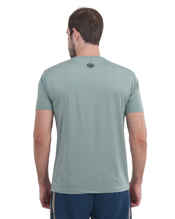 STRIPE_FLEX_R/N_T-SHIRT