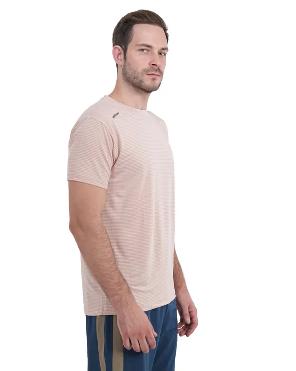 STRIPE_FLEX_R/N_T-SHIRT