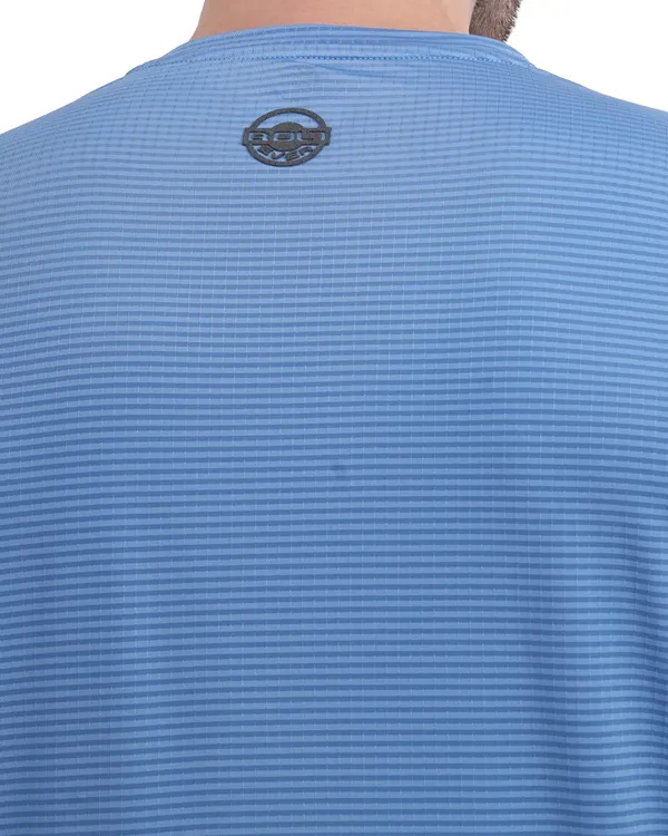 STRIPE_FLEX_R/N_T-SHIRT