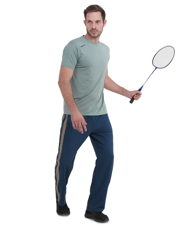STRIPE_FLEX_R/N_T-SHIRT