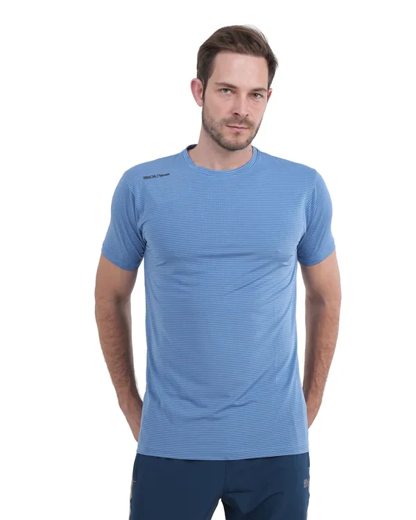 STRIPE_FLEX_R/N_T-SHIRT