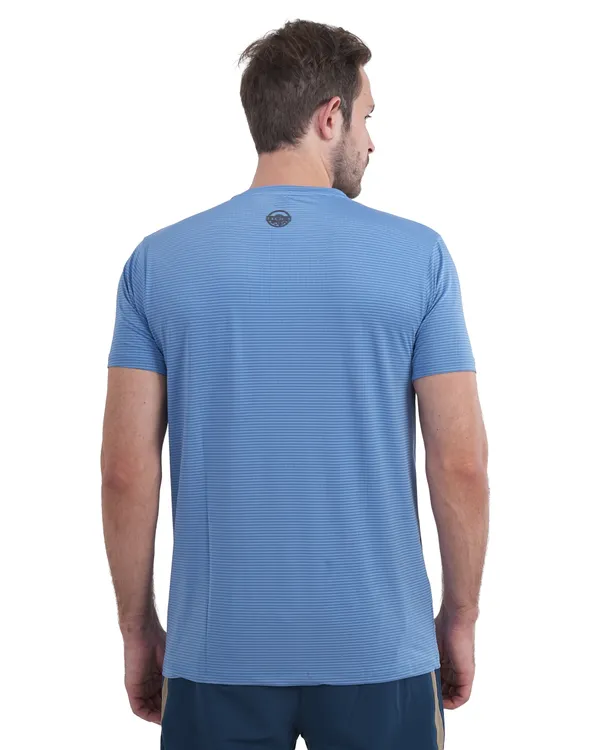 STRIPE_FLEX_R/N_T-SHIRT