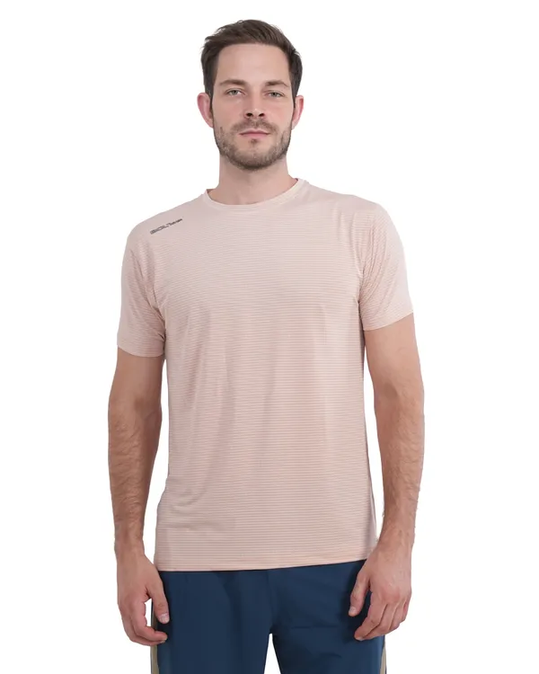 STRIPE_FLEX_R/N_T-SHIRT