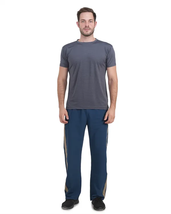 STRIPE_FLEX_R/N_T-SHIRT