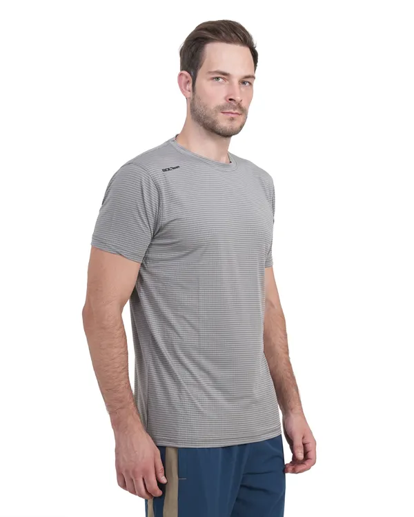 STRIPE_FLEX_R/N_T-SHIRT
